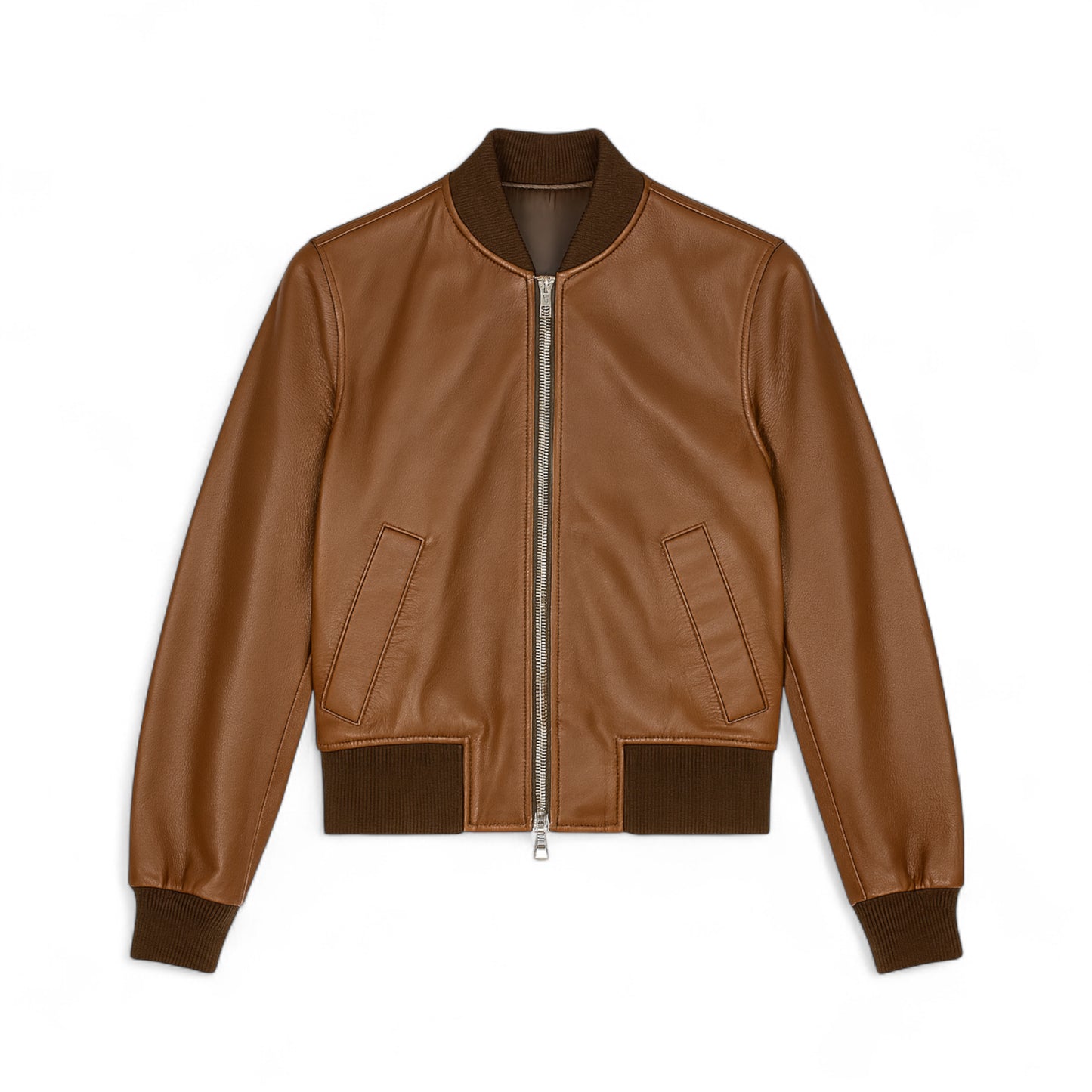 Classic Leather Bomber